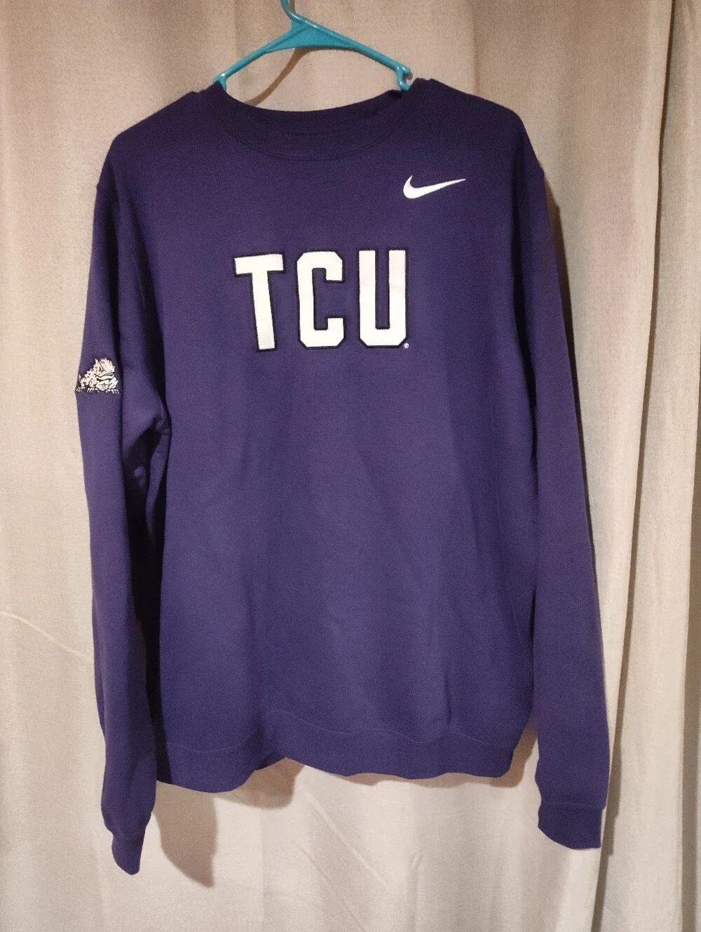 Nike Club Mens Open Air 1/2-Zip Pullover Long Sleeve Top HV4628-254 Sz Large NWT
